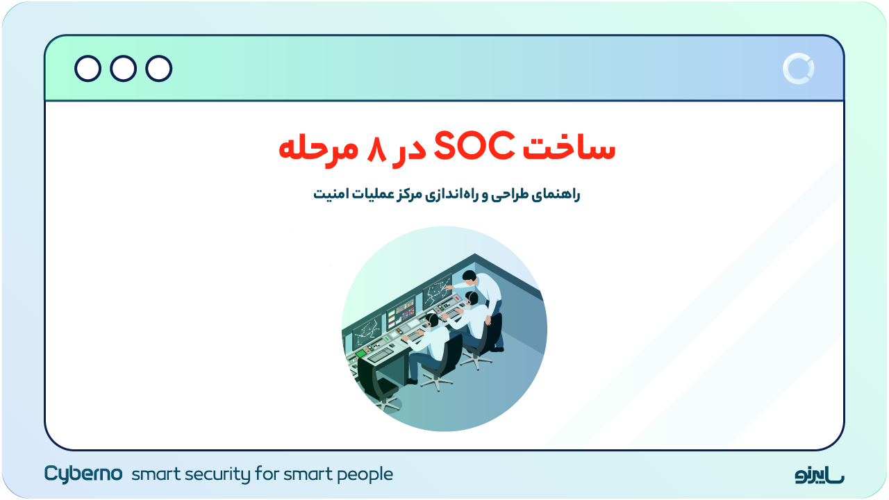 راهنمای راه‌اندازی و پیاده سازی مرکز عملیات امنیت | ساخت SOC در ۸ مرحله